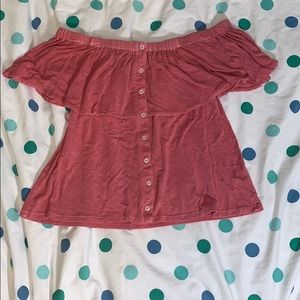 American Eagle Off the Shoulder Top (XS)